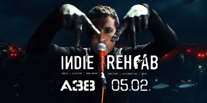 Indie Rehab koncert Budapesten (A38 Hajó)