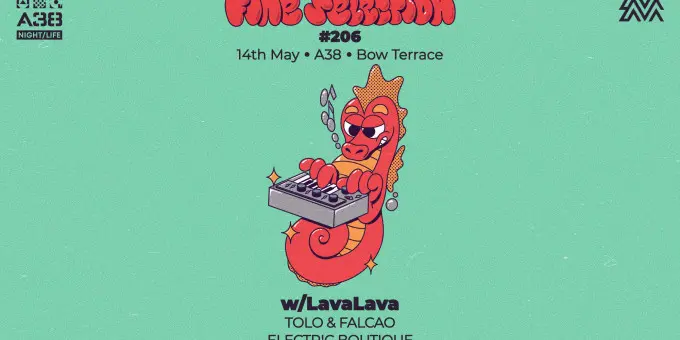 Fine Selection #206 w/Tolo&Falcao (LavaLava) koncert Budapesten (A38 Hajó)