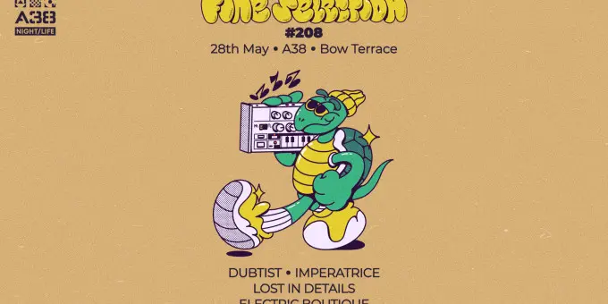 Fine Selection #208 w/Dubtist, Imperatrice, Lost in Details koncert Budapesten (A38 Hajó)