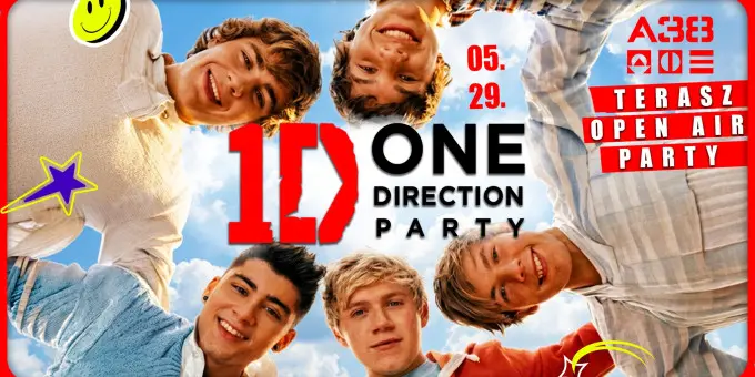 One Direction Party - Back to Youth koncert Budapesten (A38 Hajó)