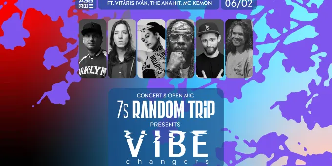 Vibe Changers (Random Trip x 7s) feat. Vitáris Iván & Csányi Rita & Mc Kemon koncert Budapesten (A38 Hajó)