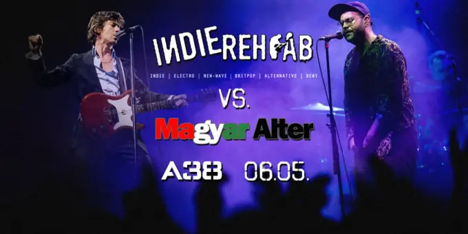 Indie RehaB vs Magyar Alter koncert Budapesten (A38 Hajó)