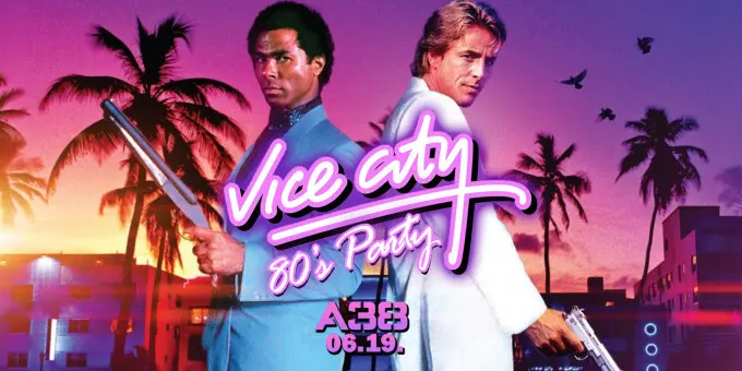 Vice City 80's Party koncert Budapesten (A38 Hajó)