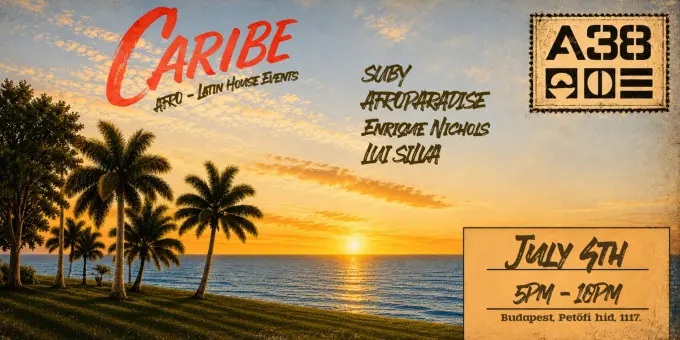 Caribe Vol. 2 - Bigote (VE) koncert Budapesten (A38 Hajó)