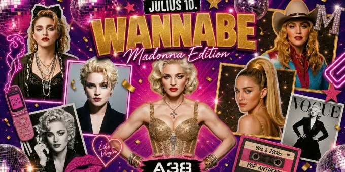 Wannabe - Best of 90's + 00's - Madonna Edition koncert Budapesten (A38 Hajó)
