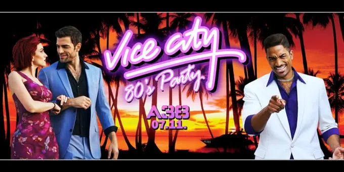 Vice City 80's Party koncert Budapesten (A38 Hajó)