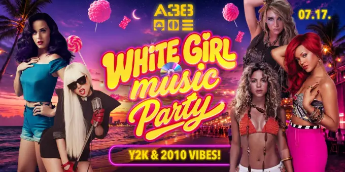 White Girl Music • Y2K & 2010 Ultimate Dance Party koncert Budapesten (A38 Hajó)