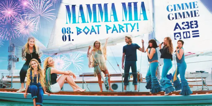 Mamma Mia Show! Boat Party koncert Budapesten (A38 Hajó)