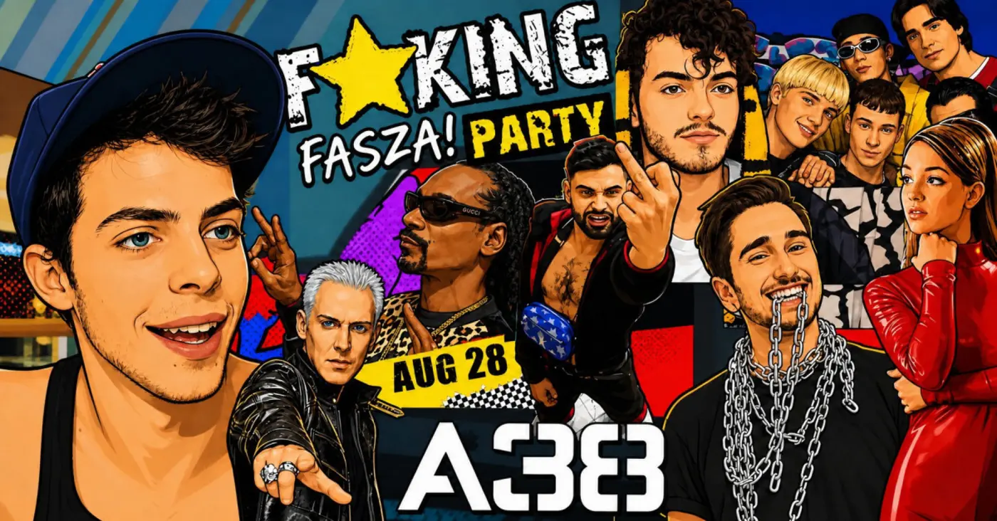 Faking Fasza Party koncert Budapesten (A38 Hajó)