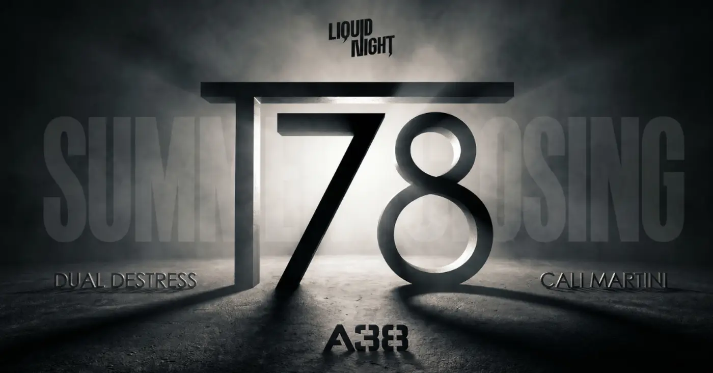 Liquid Night: Summer Closing with T78 (IT) koncert Budapesten (A38 Hajó)