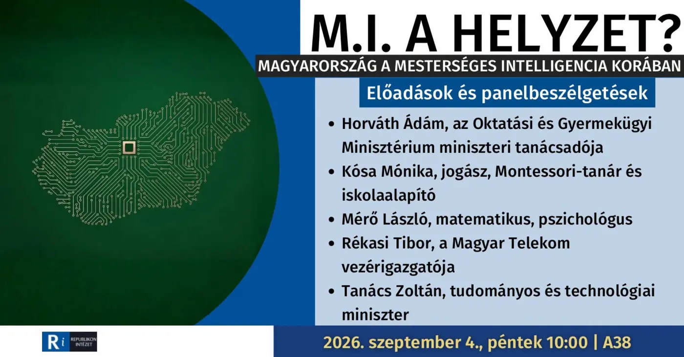 M.I. a helyzet? - Magyarország a mesterséges intelligencia korában koncert Budapesten (A38 Hajó)