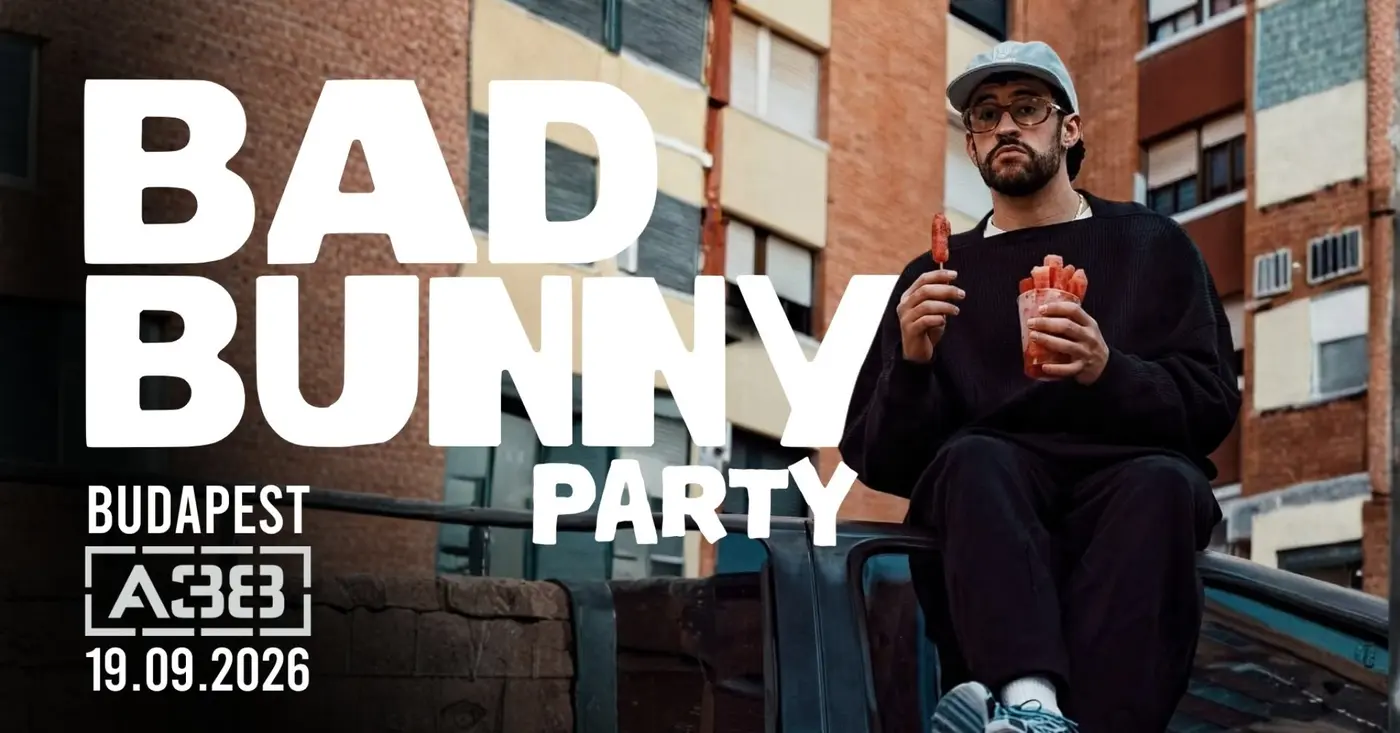 DeBÍ TiRAR MáS FOToS - Bad Bunny Rooftop Fiesta koncert Budapesten (A38 Hajó)