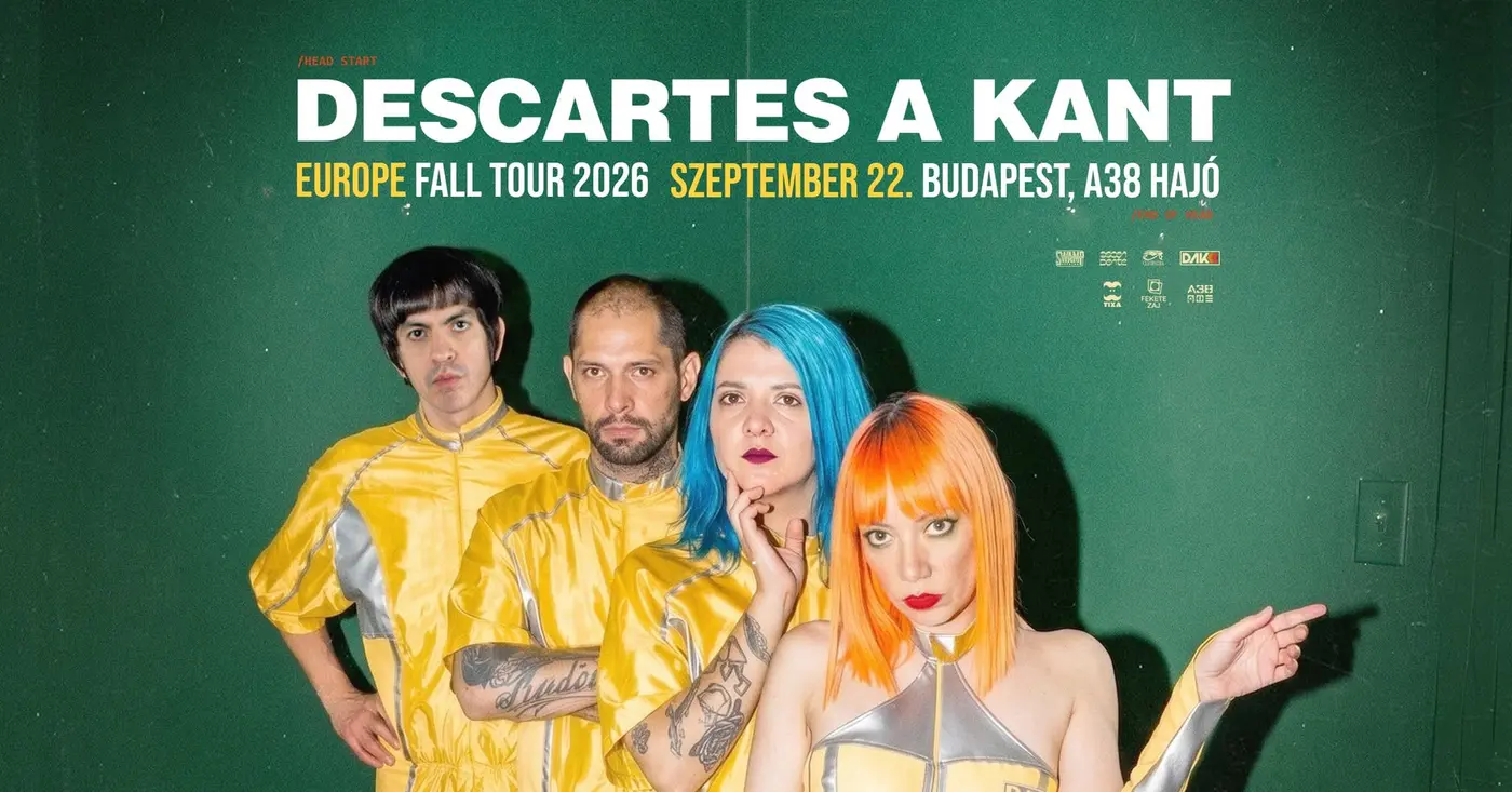 Descartes a Kant (MX) koncert Budapesten (A38 Hajó)
