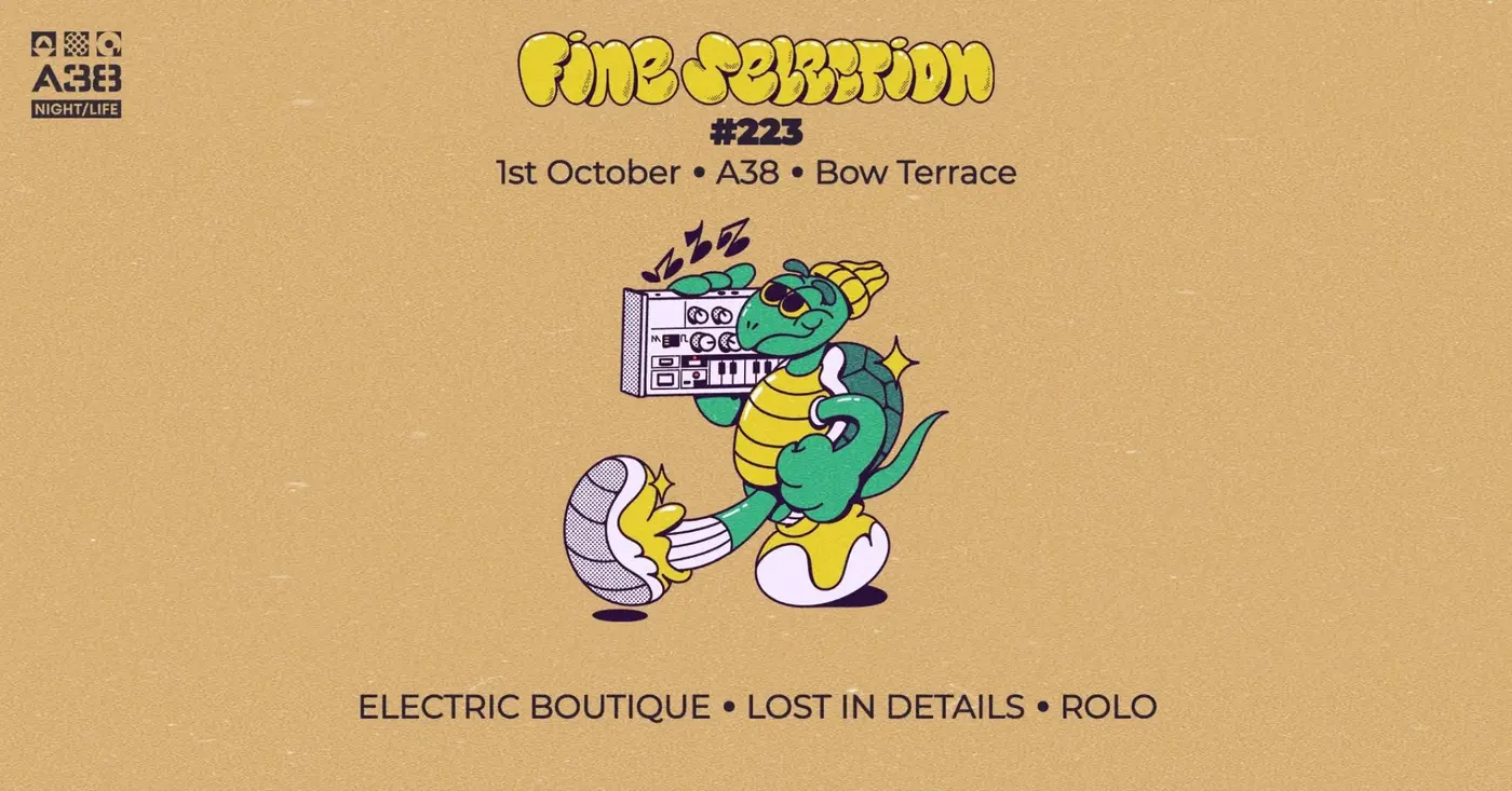 Fine Selection #223 - Season Finale: Electric Boutique, Lost In Details, Rolo koncert Budapesten (A38 Hajó)
