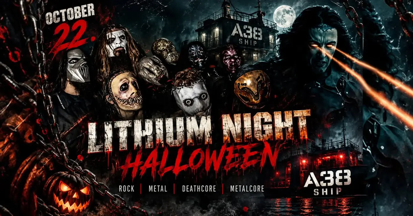Lithium Night Halloween koncert Budapesten (A38 Hajó)