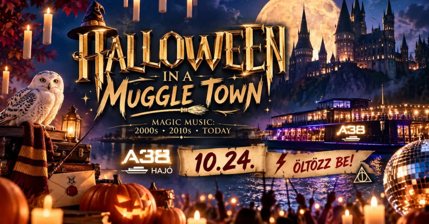 Halloween in a Muggle Town! koncert Budapesten (A38 Hajó)