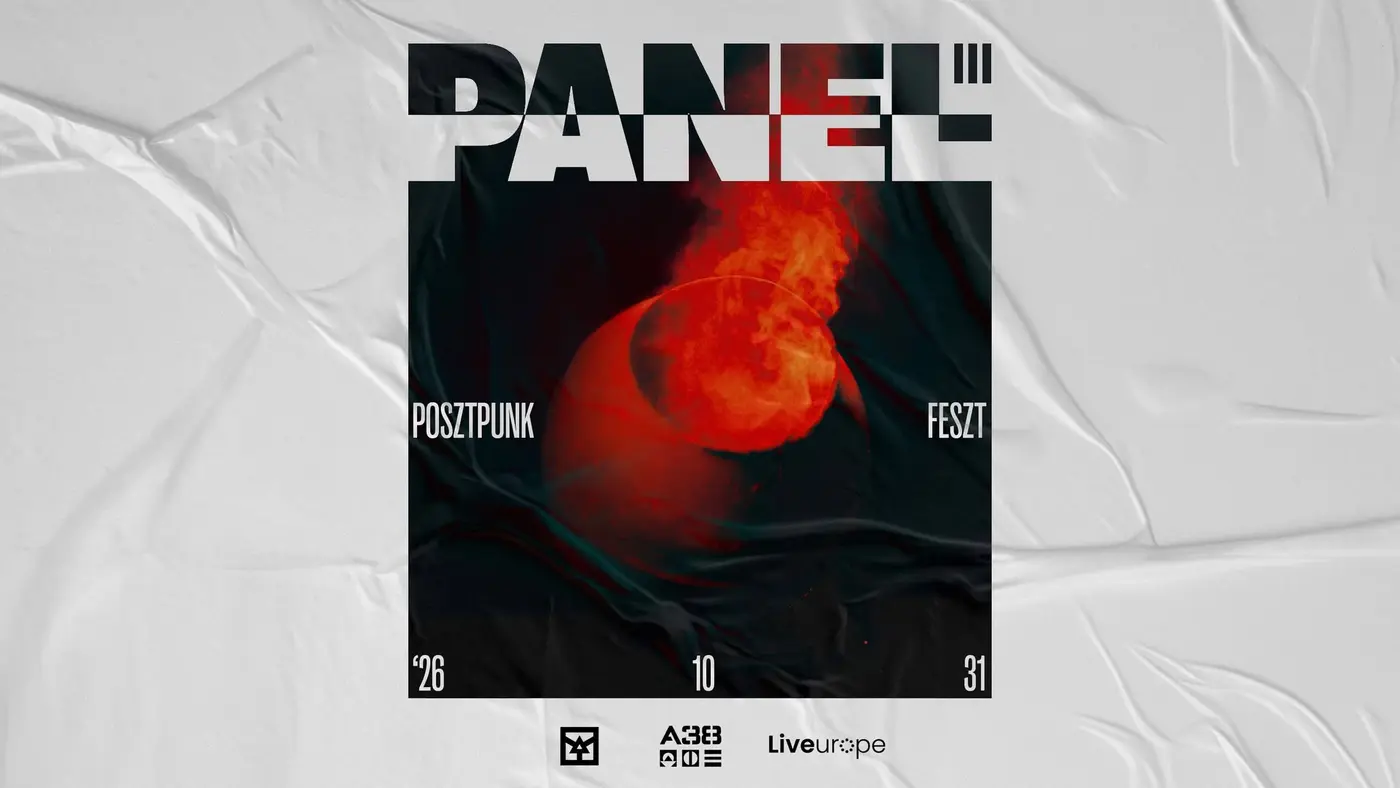 Panel Posztpunk Feszt vol. 3 koncert Budapesten (A38 Hajó)