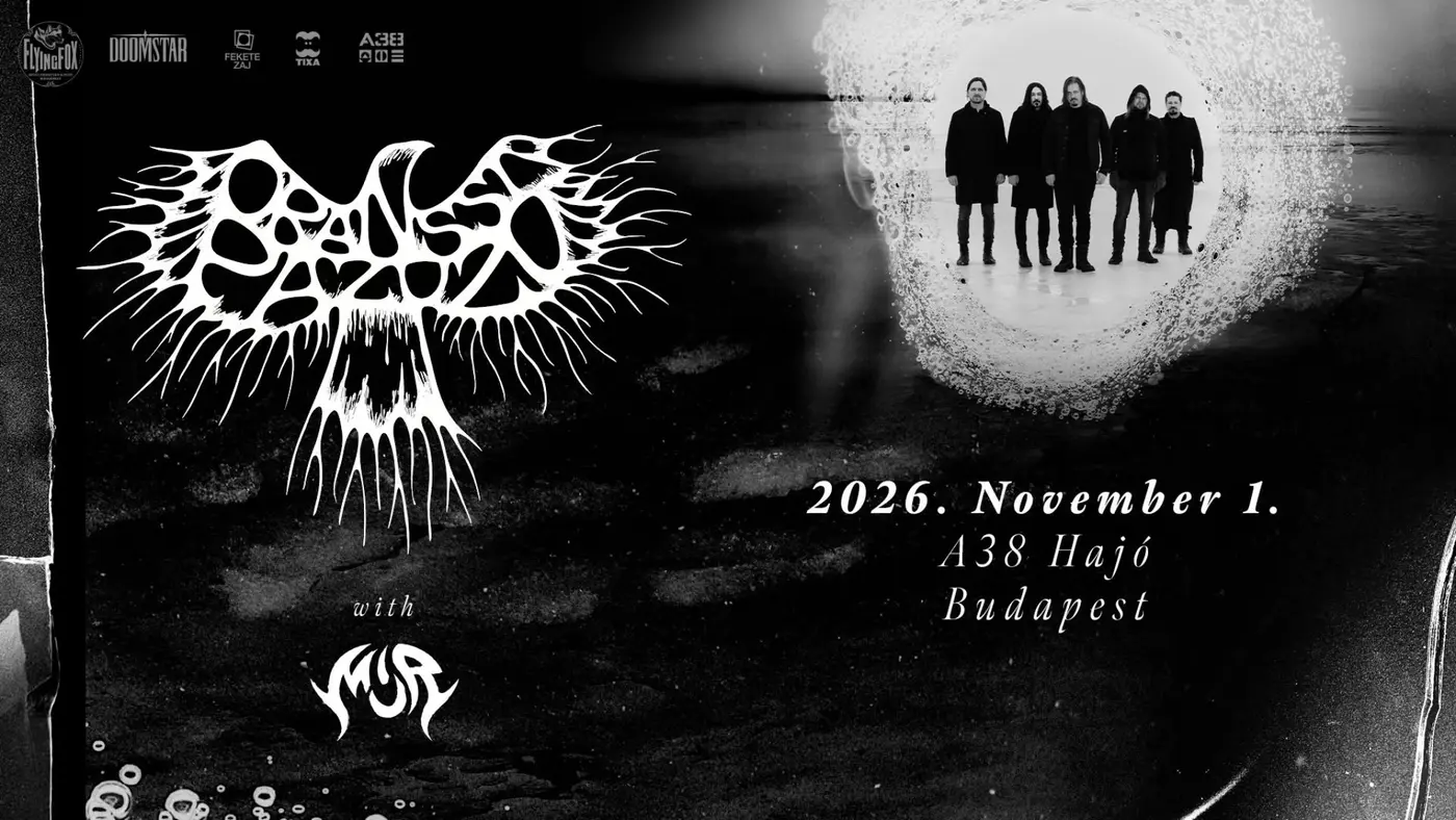 Oranssi Pazuzu (FI), Múr (IS) koncert Budapesten (A38 Hajó)