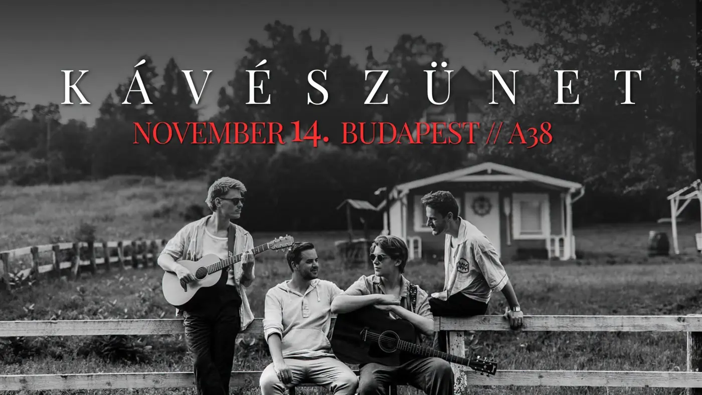 Kávészünet koncert Budapesten (A38 Hajó)