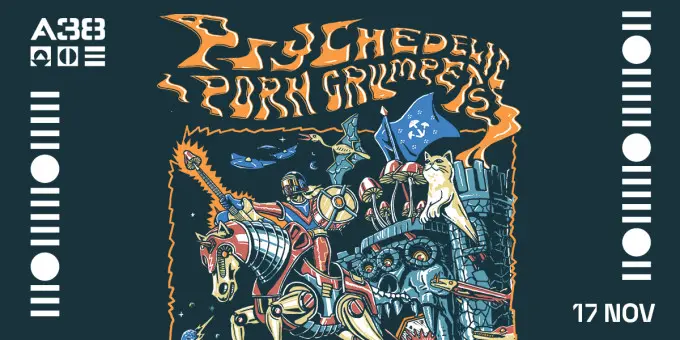 Psychedelic Porn Crumpets (AU) koncert Budapesten (A38 Hajó)