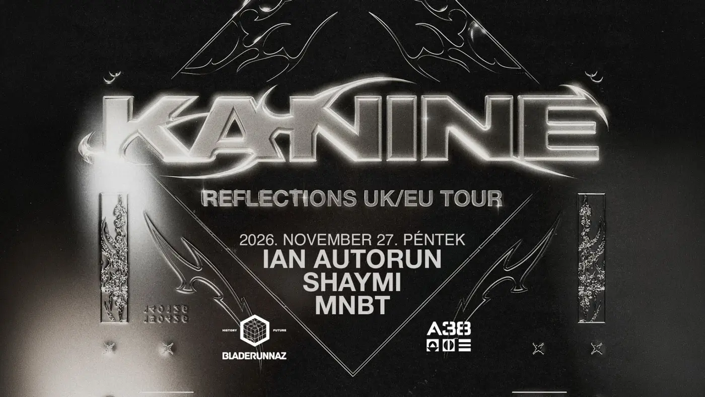 Bladerunnaz - Kanine (UK) - Reflections UK/EU Tour koncert Budapesten (A38 Hajó)