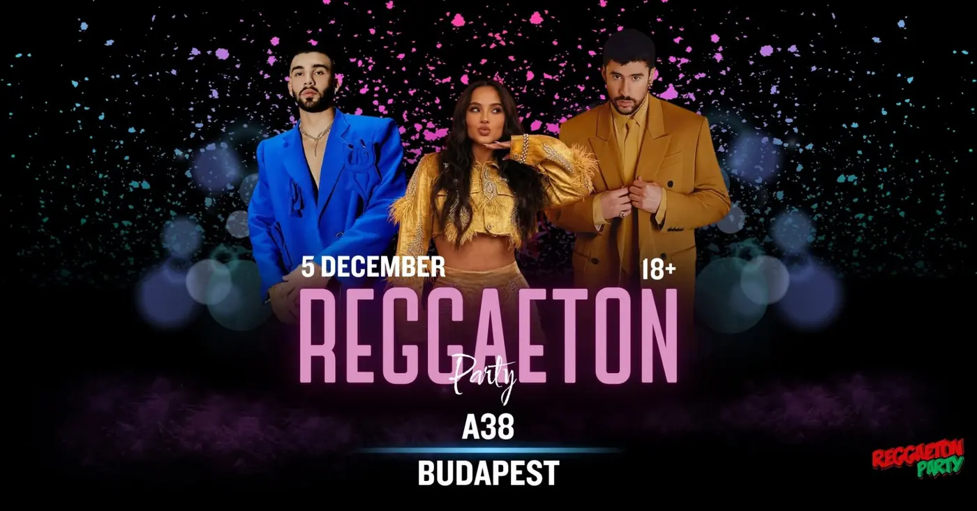 Reggaeton Boat Party koncert Budapesten (A38 Hajó)