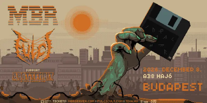 Master Boot Record (IT), Fulci (IT), arottenbit (IT) koncert Budapesten (A38 Hajó)