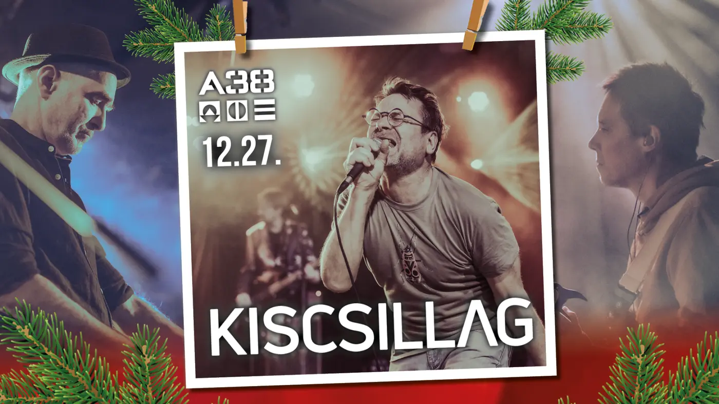 Kiscsillag koncert Budapesten (A38 Hajó)