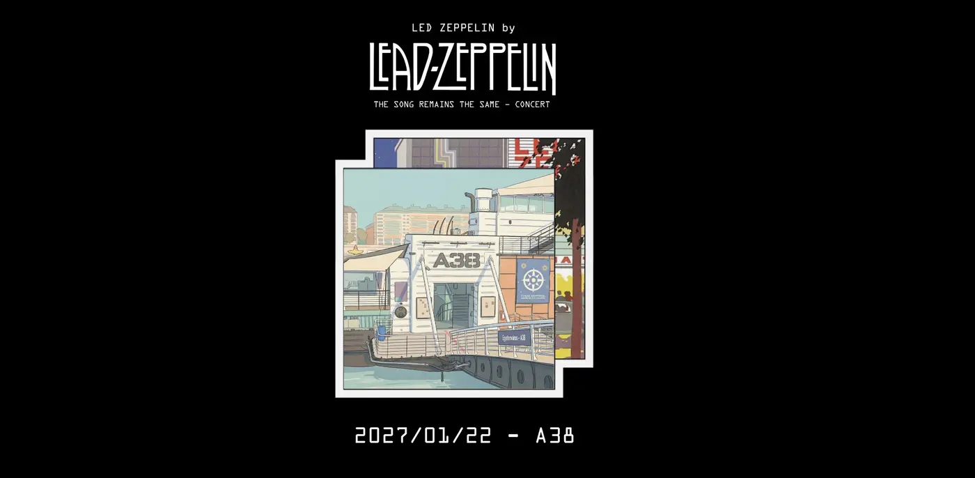 Lead Zeppelin koncert Budapesten (A38 Hajó)