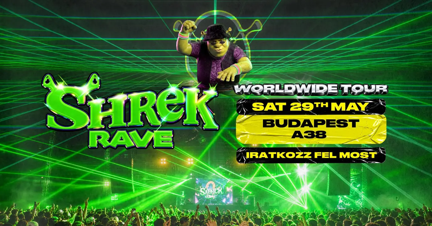 Shrek Rave (UK) koncert Budapesten (A38 Hajó)