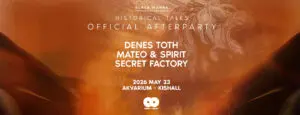 HISTORICAL TALES OFFICIAL AFTERPARTY koncert Budapesten (Akvárium Klub)
