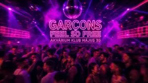 Garçons – Feel So Free koncert Budapesten (Akvárium Klub)