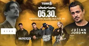 TURNUP — DYRO x JULIAN JORDAN koncert Budapesten (Akvárium Klub)