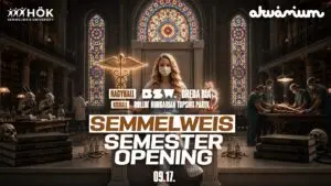 SEMMELWEIS SEMESTER OPENING koncert Budapesten (Akvárium Klub)
