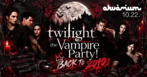 Twilight the Vampire Party! Back to 2010s HALLOWEEN koncert Budapesten (Akvárium Klub)