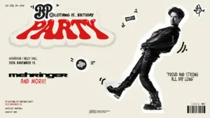 BP Clothing 15. Birthday Party – MEHRINGER // 11.12. koncert Budapesten (Akvárium Klub)