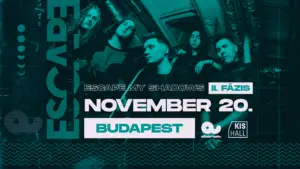 Escape My Shadows [II. Fázis] koncert Budapesten (Akvárium Klub)