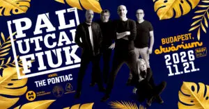Pál Utcai Fiúk vendég: The Pontiac koncert Budapesten (Akvárium Klub)