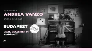 TELTHÁZ! ANDREA VANZO – normál jegykategória koncert Budapesten (Akvárium Klub)