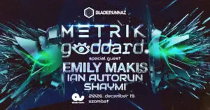 Bladerunnaz pres. Metrik – goddard. – Emily Makis koncert Budapesten (Akvárium Klub)