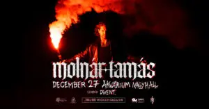 MOLNÁR TAMÁS ✶ DECEMBER 27 koncert Budapesten (Akvárium Klub)
