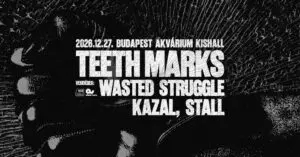 TEETH MARKS vendégek: Wasted Struggle, Kazal, Stall koncert Budapesten (Akvárium Klub)