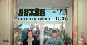 Artur Rambo koncert Budapesten (Akvárium Klub)