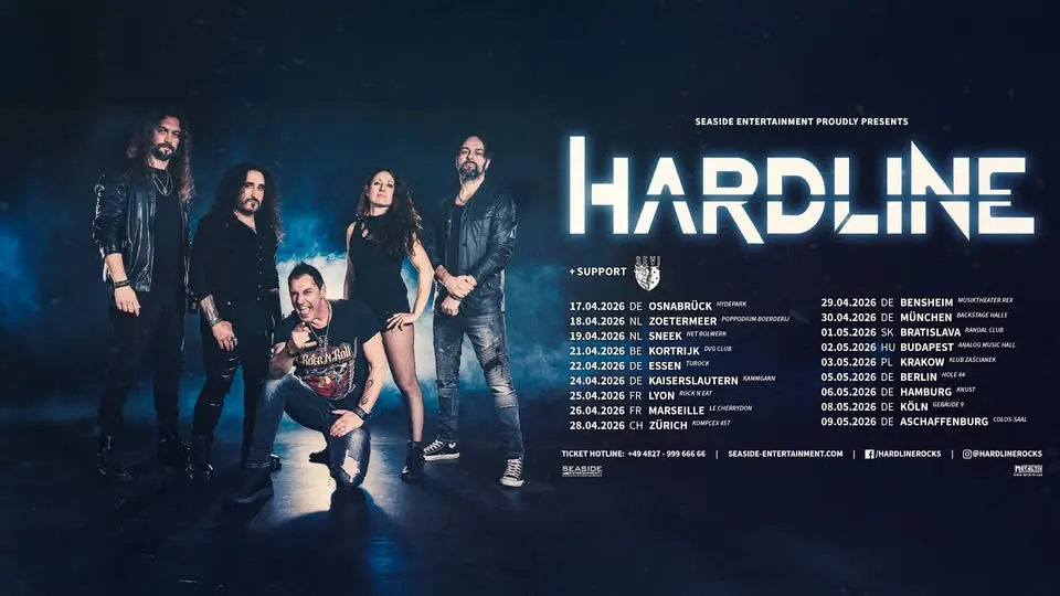 Hardline - The Next Chapter Tour - koncert Budapesten (Analog Music Hall)