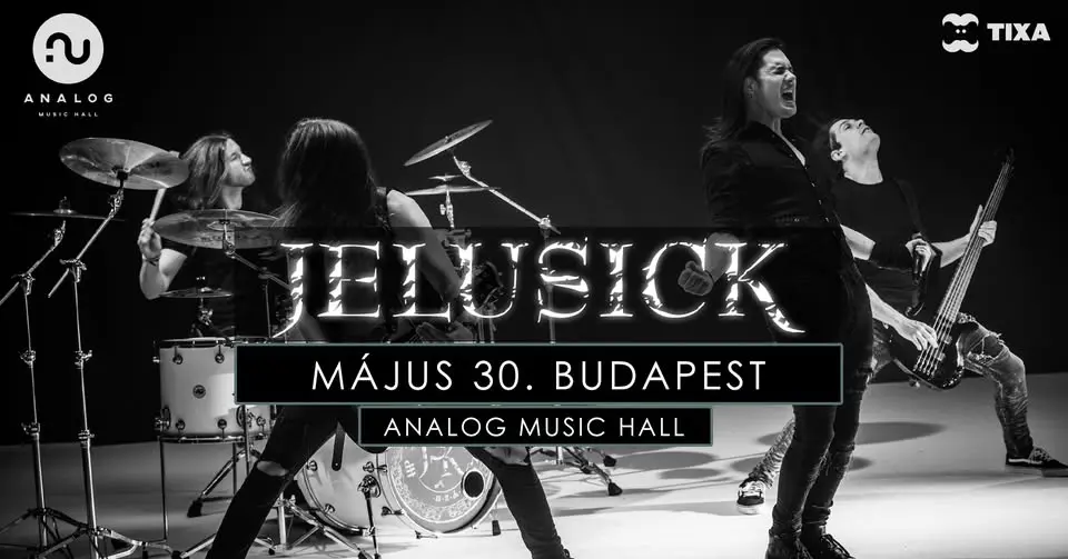Jelusick: Apolitical Ecstasy 2026 || koncert Budapesten (Analog Music Hall)