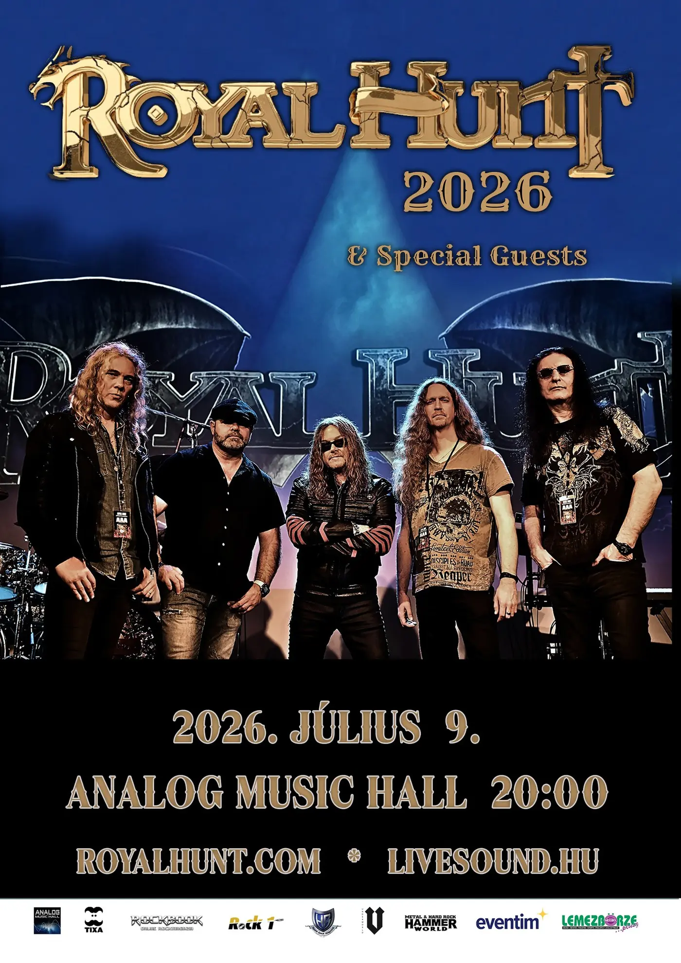 Royal Hunt | koncert Budapesten (Analog Music Hall)