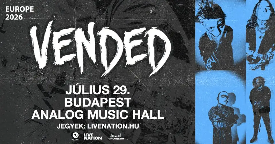 VENDED | koncert Budapesten (Analog Music Hall)