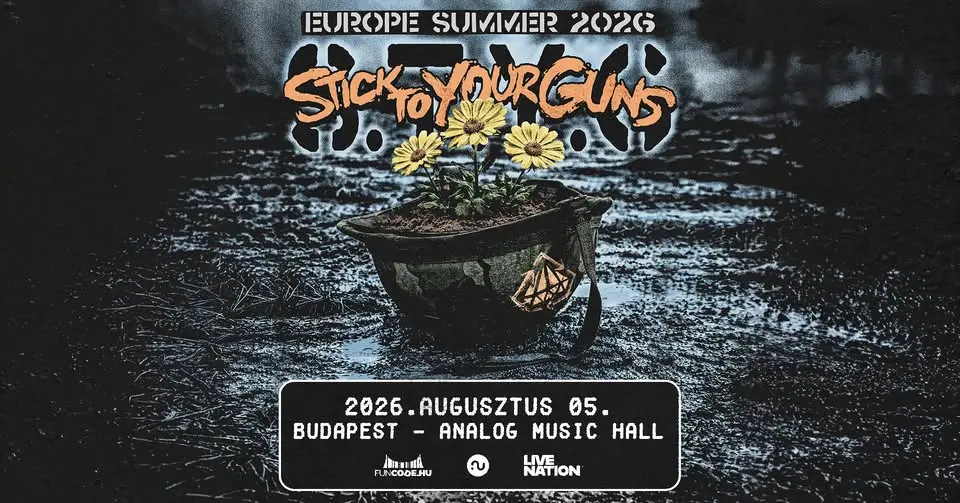 Stick To Your Guns | koncert Budapesten – Analog Music Hall