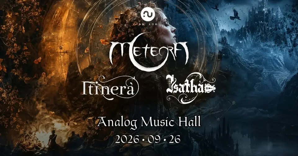 Meteora // Isatha // Itinera - Analog Music Hall koncert Budapesten – Analog Music Hall