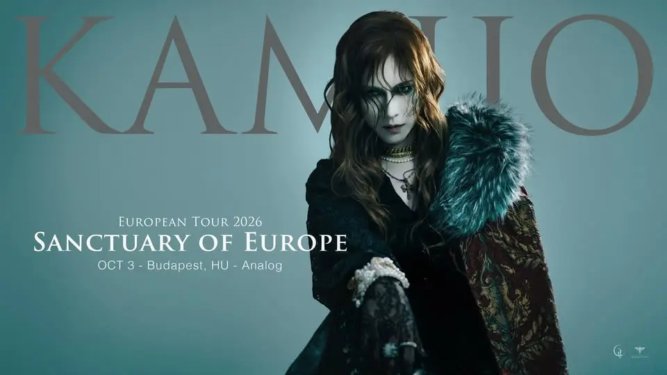 KAMIJO - Sanctuary Of Europe Tour 2026 - koncert Budapesten (Analog Music Hall)